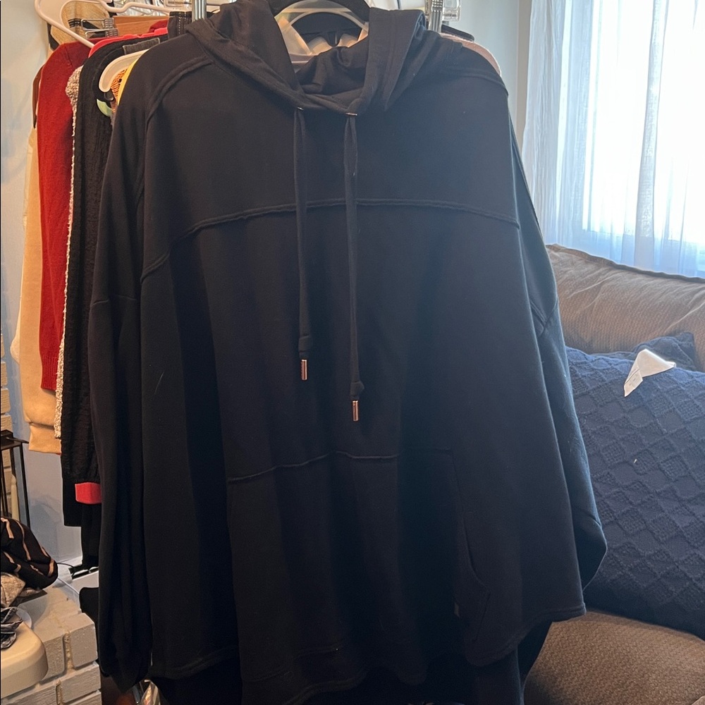 Fenty Savage Black Cotton Blend Hoodie Sweatshirt
